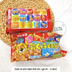 Bánh ăn dặm Ginbis hình thú 162g gói to nhiều vị cho bé