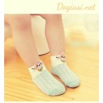 Vớ tất lưới hình thú Robibabi cho bé (set 5) nhiều mẫu - Image 5