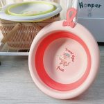 Chậu rửa mặt Honper gấp gọn hình Hổ Travel Tiger cho bé vệ sinh - Image 4