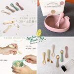 Khay ăn/Bát gấu/Cốc gấu/Khay trữ đông/Thìa ăn dặm silicone BLUEMAMA Modui made in korea - Image 6