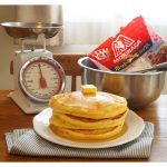 Bột làm bánh kếp pancake Morinaga cho bé ăn dặm nội địa Nhật có tách lẻ