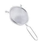 Rây inox lọc cháo đồ ăn dặm cho bé mẫu cán xanh - Image 5