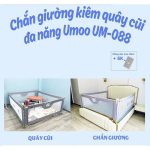 [tặng kèm 2 miếng dán cố định UM88/0812] Thanh chắn giường Umoo bản nâng cấp hạ 1 bên UM085/ UM088/ UM0812
