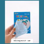 Khẩu trang trẻ em 3D Winer màu trơn (có 3 màu) - Image 3