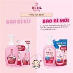 Nước rửa bình sữa Arau Baby (mẫu mới) bình và túi cho bé - Image 5