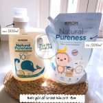 [update mẫu Lalabebe] Nước giặt đồ sơ sinh hữu cơ K-Mom (can và túi)