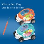 [Tặng quà] Đèn lồng trung thu xe ô tô oto cho bé có phát đèn và nhạc có bánh xe - Image 5