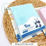 Khăn sữa sợi tre Fany set 10 cái kt 31x30 (nhiều mẫu) cho bé - Image 3