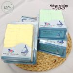 Khăn sữa gạc màu Fany cao cấp 5 lớp (set 3 23x28) cho bé - Image 2