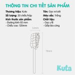Rơ lưỡi bằng que Vcool vệ sinh cho bé (hộp 30c) - Image 6