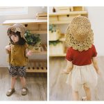 [Thanh lý] Mũ nón rơm cho bé gái đi chơi, đi du lịch 2-6 tuổi - Image 3