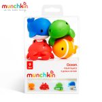 Đồ chơi nhà tắm Bộ 4 sinh vật biển Munchkin