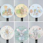 Lưới bọc quạt in hình thú bảo vệ bé (size to đến 50-60cm)