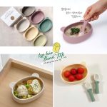 Khay ăn/Bát gấu/Cốc gấu/Khay trữ đông/Thìa ăn dặm silicone BLUEMAMA Modui made in korea - Image 3