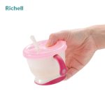 [Tặng cọ rửa ống hút] Cốc bình tập uống nước Richell Nhật 3 giai đoạn 150ml cho bé (nhiều mẫu) - Image 2