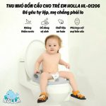 Bệ lót ngồi thu nhỏ bồn cầu toilet Holla cho bé - Image 5