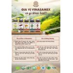 Bột gia vị hữu cơ Vinasamex cho bé ăn dặm - quế / tiêu / nghệ / gừng / hành / sả / tỏi - Image 3