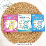 Khẩu trang trẻ em 3D Winer màu trơn (có 3 màu)