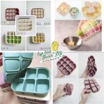 Khay ăn/Bát gấu/Cốc gấu/Khay trữ đông/Thìa ăn dặm silicone BLUEMAMA Modui made in korea - Image 5