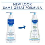 Sữa tắm gội cho bé sơ sinh và trẻ da thường Mustela 500ml (mẫu mới) - Image 2