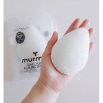 [Thanh lý] Bông tắm hữu cơ Murmur Hàn Quốc cho bé (lẻ và set) - Image 3