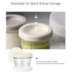 Cốc trữ sữa trữ thực phẩm TGM Hàn Quốc chất liệu tritan 130ml 170ml 220ml - Image 5