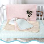 Tấm lót chống thấm cho bé vải sợi tre 4 lớp Wooji kt 50x70cm - Image 2