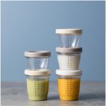 Cốc trữ sữa trữ thực phẩm TGM Hàn Quốc chất liệu tritan 130ml 170ml 220ml
