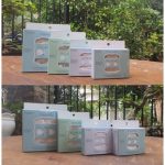 Khẩu trang trẻ em vải Mamaru nano bạc kháng khuẩn 0m-24m (set 3 cái) - Image 2