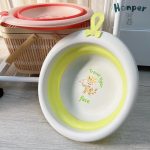 Chậu rửa mặt Honper gấp gọn hình Hổ Travel Tiger cho bé vệ sinh - Image 3