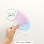 Khẩu trang trẻ em 3D Winer màu trơn (có 3 màu) - Image 2