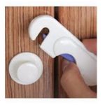 [Thanh lý] Khóa Chốt cửa tủ an toàn bảo vệ bé hàng Nhật - Image 2