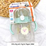 Bình ống hút uống nước chống đổ Mugood Richell 200ml cho bé - Image 5