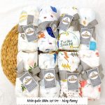 Khăn đa năng Manny 100% sợi tre Khăn quấn Khăn tắm 100% sợi tre cho bé - Image 6