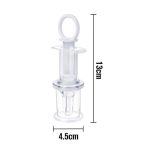 Dụng cụ Xi lanh đầu silicon 2 vòi giúp bơm đút bón th.uốc hoặc sữa cho bé - Image 6