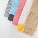 Bộ dài tay Minky vải thun gân hình thú size 80-120 cho bé - Image 4