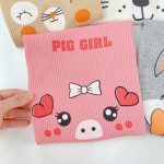 Bộ dài tay Minky vải thun gân hình thú size 80-120 cho bé - Image 5
