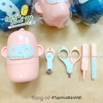 [Thanh lý] Bộ set bấm cắt móng tay 4 chi tiết hộp đựng hình chú khỉ cho bé - Image 4