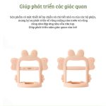 Gặm nướu tay cầm silicone TGM Hàn Quốc có hộp đựng nhiều mẫu xinh cho bé - Image 3