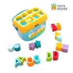 Đồ chơi thả hình khối và chữ Toys House cho bé