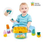 Đồ chơi thả hình khối và chữ Toys House cho bé - Image 4