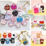 Túi đựng lì xì Túi đeo chéo phụ kiện hình thú bằng silicon pop it nhỏ xinh cho bé nhiều mẫu - Image 2