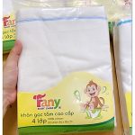 Khăn tắm vải gạc 4 lớp Fany 86x86cm (set 2 cái) cho bé
