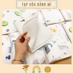 [có ảnh thật] Gối xô 3d cao su thông hơi mỏng mát êm phù hợp bé sơ sinh