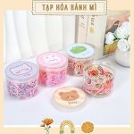 Hũ chun thun tóc hình gấu thỏ mèo cho bé
