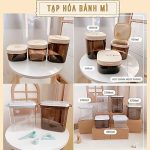 Hộp đựng trữ sữa bột ANKOU chống ẩm hút chân không trữ thực phẩm đồ khô tiện dụng cho bé