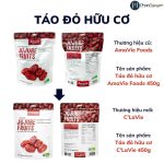Kỷ tử Táo đỏ hữu cơ C'Lavie Amavie Foods cho bé ăn dặm (có tách lẻ) - Image 6