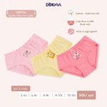 [set 3c] Quần chip đùi Quần lót bé gái Dokma nhiều mẫu cho bé từ 2 - 8 tuổi - Image 2
