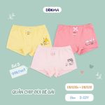 [set 3c] Quần chip đùi Quần lót bé gái Dokma nhiều mẫu cho bé từ 2 - 8 tuổi - Image 3