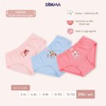 [set 3c] Quần chip đùi Quần lót bé gái Dokma nhiều mẫu cho bé từ 2 - 8 tuổi - Image 4